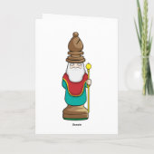 Schaakstuk Loper Schaken Kaart (Achterkant)