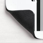 Schaakstuk Patroon Ontwerp Pion Bar Code Muismat (Hoek)