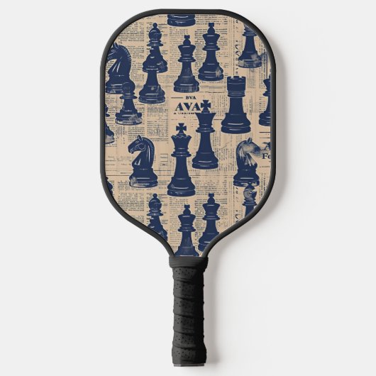 schaakstuk pickleball paddle (Voorkant)