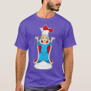 Schaakstuk Schaakbordspel T-shirt