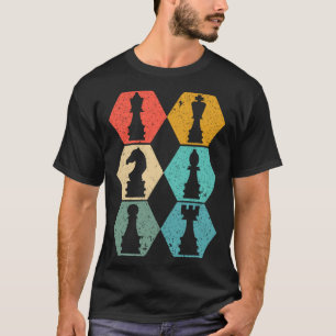 Schaakstuk Schaakpion Speler T-shirt