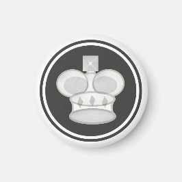 Schaakstuk Witte Koning Magneet