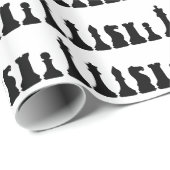 Schaakstukken Cadeaupapier (Rol Hoek)