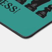 Schaakstukken Design Desk Mat (Hoek)