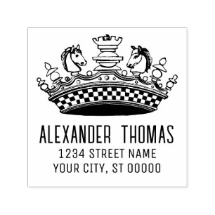  schaakstukken Kroonnaam Adres Zelfinktende Stempel