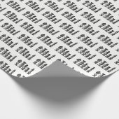 Schaakstukken  kunst cadeaupapier (Hoek)