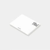 Schaakstukken kunst post-it® notes (Schuin)