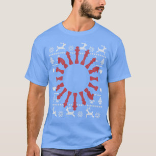Schaakstukken Lelijke Kerst 2 T-shirt