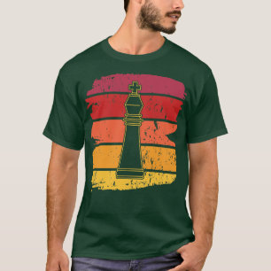 Schaakstukken Retro 4 T-shirt