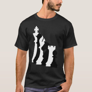 Schaakstukken Squad trots voor elke schaker T-shirt