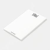 Schaakstukken Vintage Kunst Post-it® Notes (Schuin)