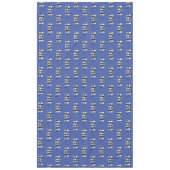 Schaakthema tafelkleed voor feesten Toernooien (Voorkant)