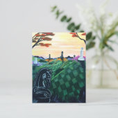 Schaakwereld Briefkaart (Staand voorkant)