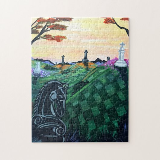 Schaakwereld Legpuzzel (Verticaal)