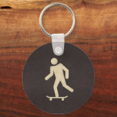 schaalbord2 sleutelhanger (Voorkant)