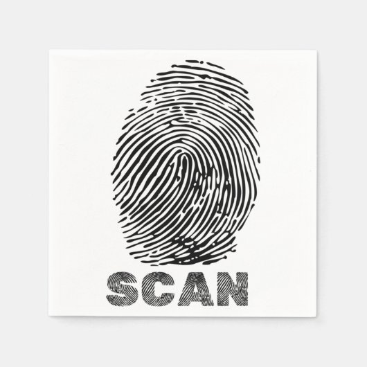 schaaldier servet (Voorkant)