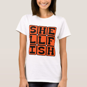 Schaaldieren, invertebraten met exoskelet t-shirt