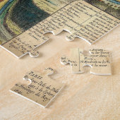 Schaalkaart in de middeleeuwen legpuzzel (Zijkant)