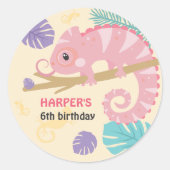 Schaaltjes en spijkerbroeken ronde sticker (Voorkant)