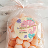 Schaaltjes en spijkerbroeken ronde sticker