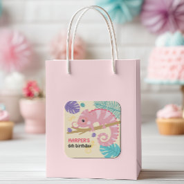 Schaaltjes en spijkerbroeken vierkante sticker