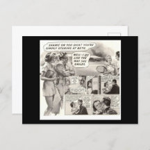 Schaam je voor Dick! retro advertentie