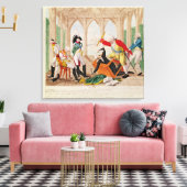 Schaamte en spijt, een Tragi-Comic Play" Canvas Afdruk (Insitu (Woonkamer))