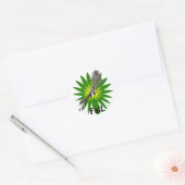 Schaamte voor BP FaiL Ronde Sticker (Envelop)