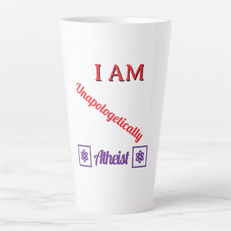 Schaamteloos atheïst latte mok