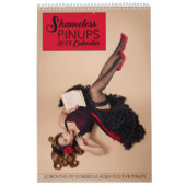 Schaamteloze pinups: Agenda 2018 Kalender (Hoes)