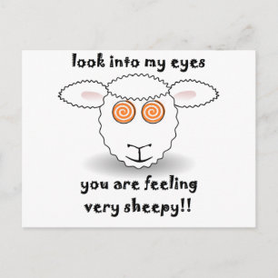 schaap briefkaart