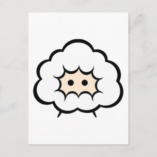 schaap briefkaart