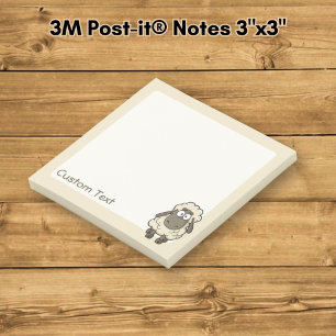 Schaap Cartoon Beige Post-it® Notes