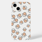 Schaap gezicht schattig voor kinderen Case-Mate iPhone case (Achterkant)