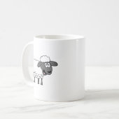 Schaap! Ik ben 70! KoffieMok (Voorkant links)