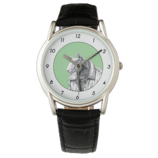 Schaap in jeans jas (Moegi) M2 Horloge