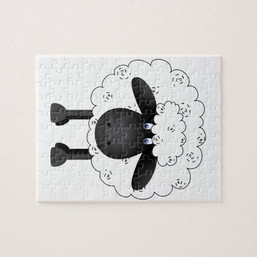 Schaap Legpuzzel (Horizontaal)