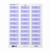 Schaap met hart etiket (Full Sheet)