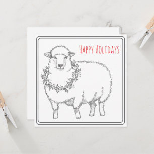 Schaap Met Hulst Kaart