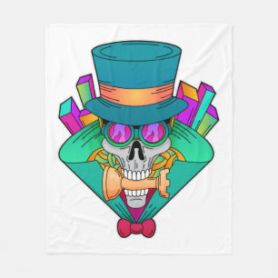 Schaap met schaafkop Rook Fleece Deken