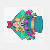 Schaap met schaafkop Rook Fleece Deken (Voorkant (Horizontaal))