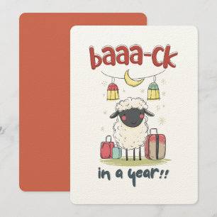 Schaap op Sabbatical   Baaa-ck over een jaar! Kaart
