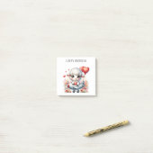 Schaap Piloot Verjaardag Post-it® Notes (Op bureau)