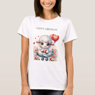 Schaap Piloot Verjaardag T-shirt