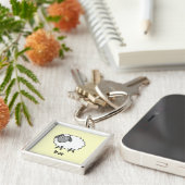 Schaap Sleutelhanger (Zijkant)