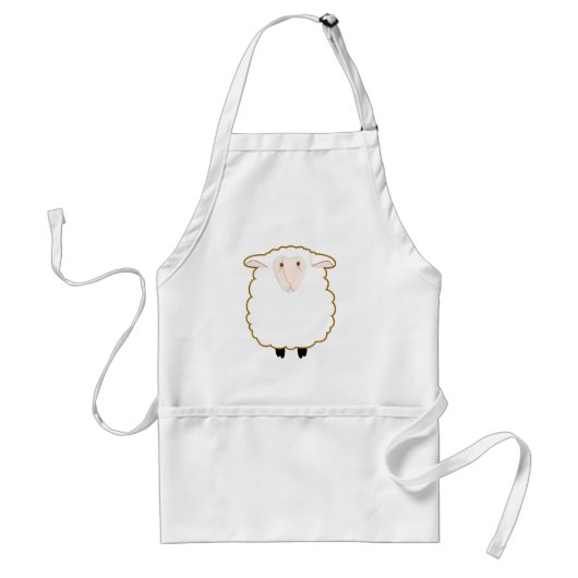 Schaap Standaard Schort (Voorkant)