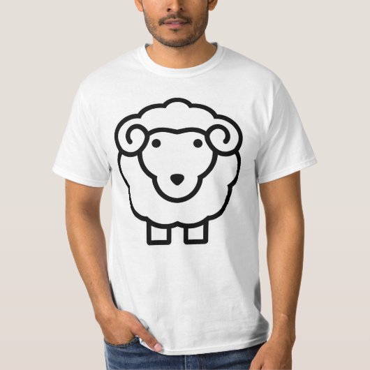 Schaap T-shirt (Voorkant)