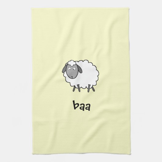 Schaap Theedoek (Verticaal)