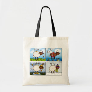 schaap van alle seizoenszakken tote bag