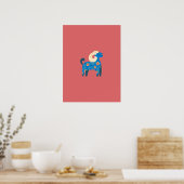 Schaapjes nursery poster (Keuken)
